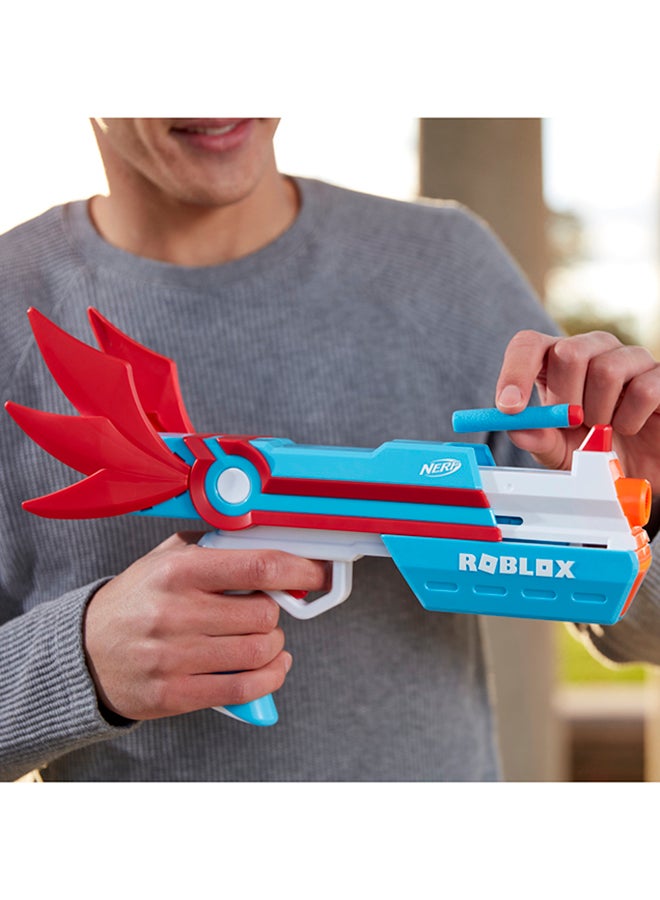 NERF - Nerf Roblox MM2: Dartbringer Dart Blaster, Includes Code to Unlock Exclusive Virtual Item, Internal 3-Dart Clip, 3 Nerf Elite Darts - Image 1
