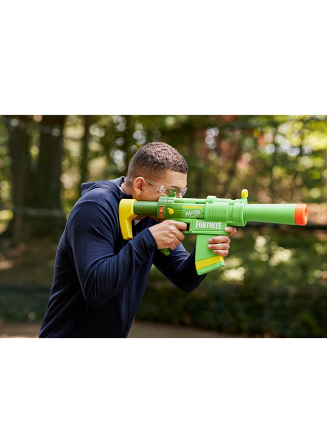 NERF - Fortnite SMG-Zesty Elite Dart Blaster Removable Stock And Barrel Removable 10-Dart Clip - Image 1