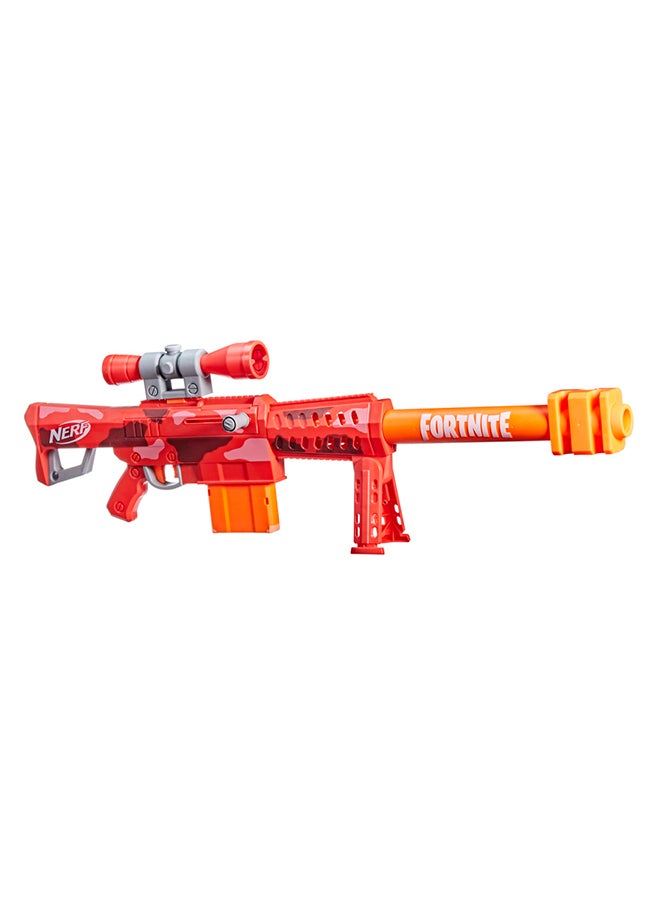 NERF - Nerf Fortnite Heavy SR Blaster, Longest Nerf Fortnite Blaster Ever, Removable Scope, Bolt Action, 6 Official Nerf Mega Darts, 6-Dart Clip - Image 1