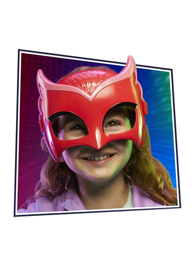 PJMASKS Hero Mask (Owlette) Preschool Toy, Dress-Up Costume Mask  - Image 4