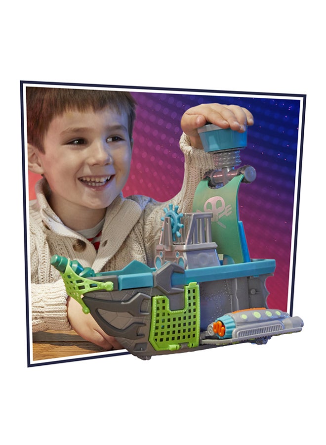 PJMASKS - PJ Masks Sky Pirate Battleship Preschool Toy, Vehicle Playset with 2 Action Figures, Projectile Launchers, and More for Ages 3 and Up - Image 1