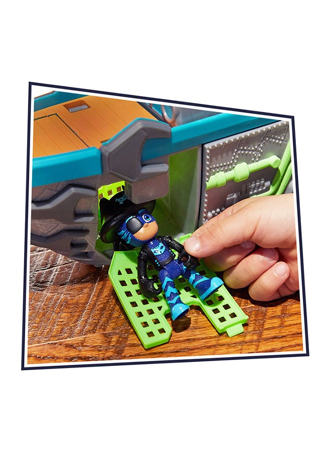 PJMASKS - PJ Masks Sky Pirate Battleship Preschool Toy, Vehicle Playset with 2 Action Figures, Projectile Launchers, and More for Ages 3 and Up - Image 1