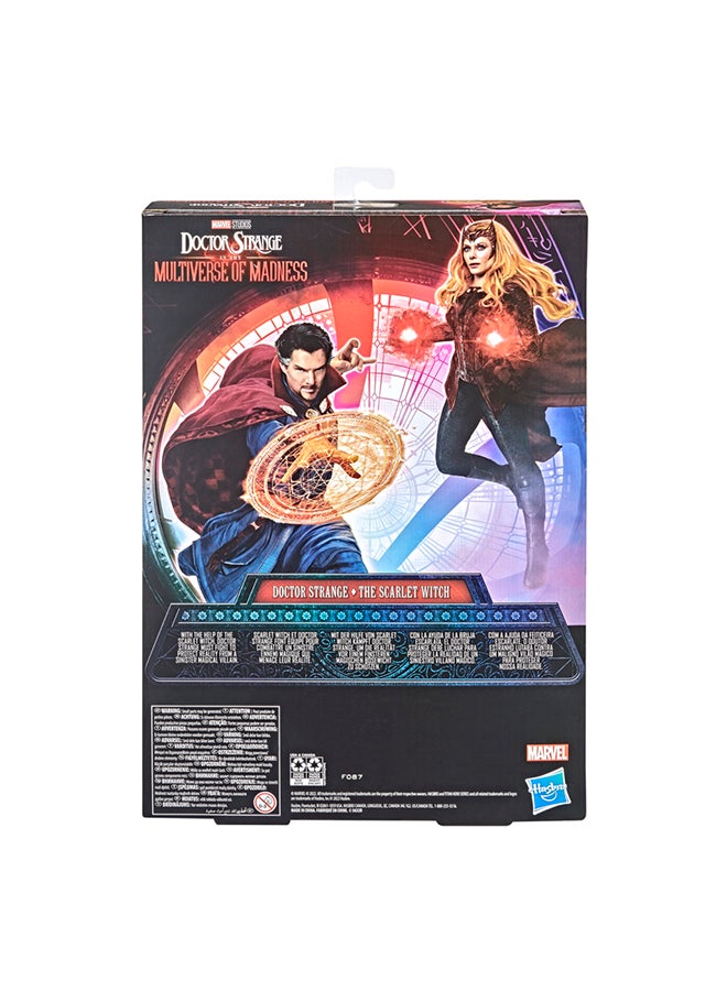 سلسلة Marvel Avengers Titan Hero Series Doctor Strange in the Multiverse of Madness Toys، Doctor Strange The Scarlet Witch بمقياس 30.48 سم، عبوتان من قطعتين - v1648716622/N52801484A_3