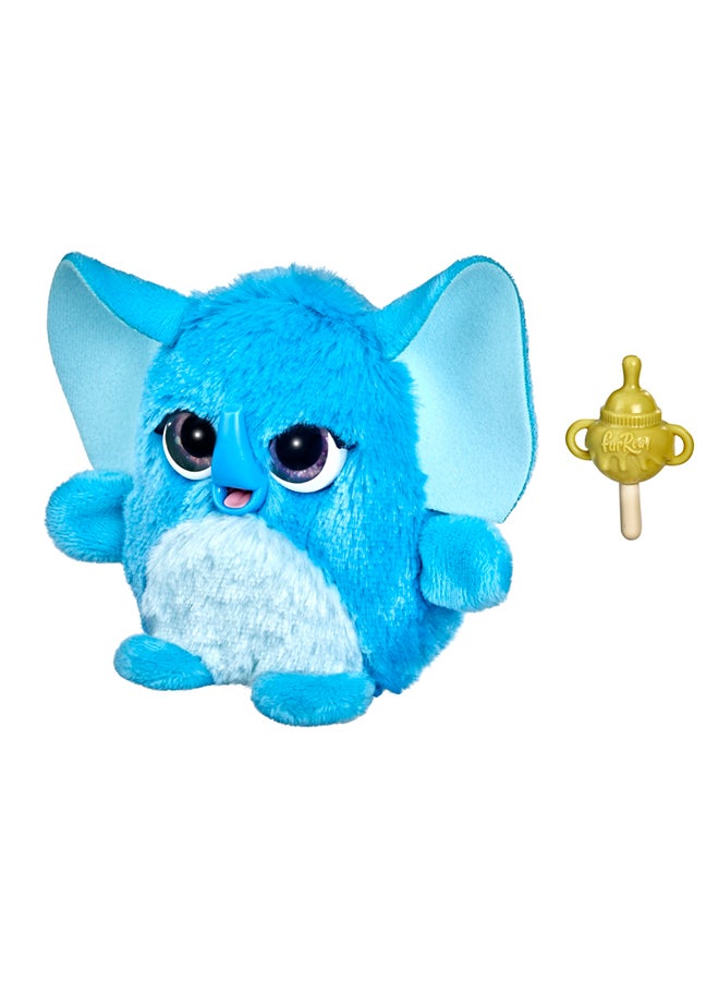 FurReal Friends Fuzzalots Elephant Interactive Animatronic Color-Change Toy, Electronic Pet with 25+ Sounds and Reactions 5inch - Image 4