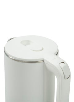 Clikon BPA Free Plastic Body Double Wall Stainless Steel Cordless Electric Kettle, Assorted 1.8 L 1500 W CK5143 White  - Image 3