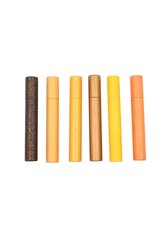 Bakhoor BoSidin - Wooden Incense Burner with Cambodian Oud Incense Sticks in Gift Box Brown 125grams - Image 1