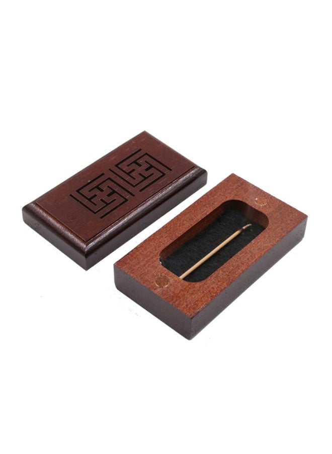 Bakhoor BoSidin Mini Cambodian Oud Bamboo Burner Brown 26grams  - Image 4