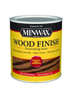 Minwax Wood Finish Penetrating Stain Red Mahogany  - Image 1