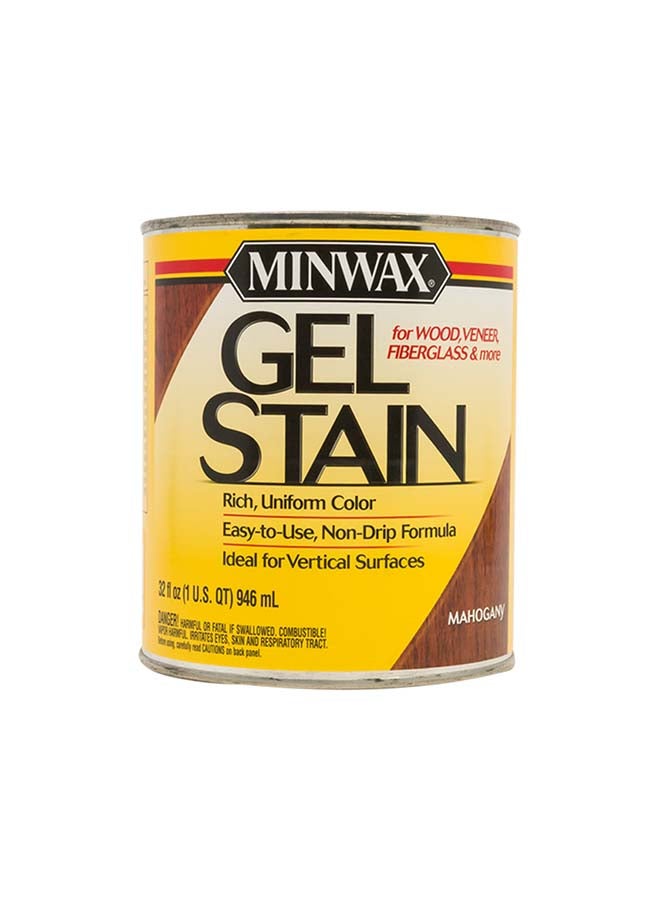 Minwax Gel Stain Mahogany 145x180x1cm  - Image 1