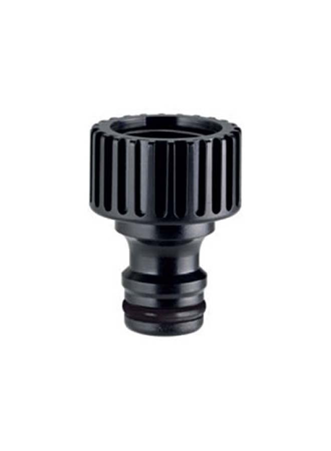 Claber Threaded Tap Connector Black/Orange 10grams  - Image 1