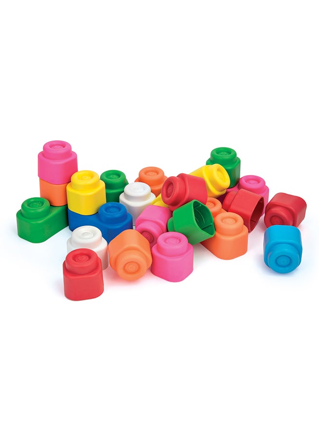 Clementoni - 24-Piece Baby Clemmy Stacking Block Set 14.96x7.09x2.36inch - Image 1