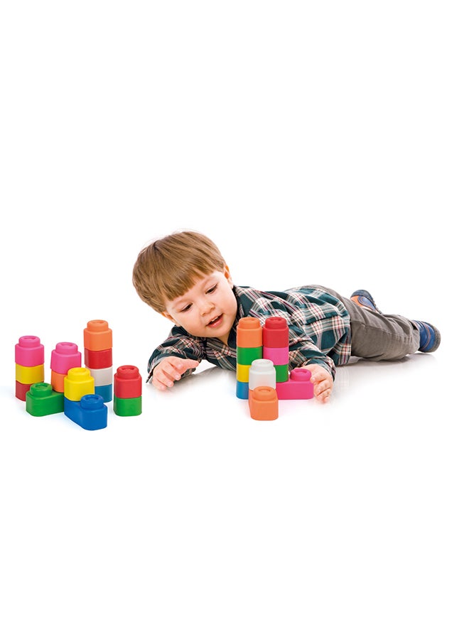Clementoni - 24-Piece Baby Clemmy Stacking Block Set 14.96x7.09x2.36inch - Image 1