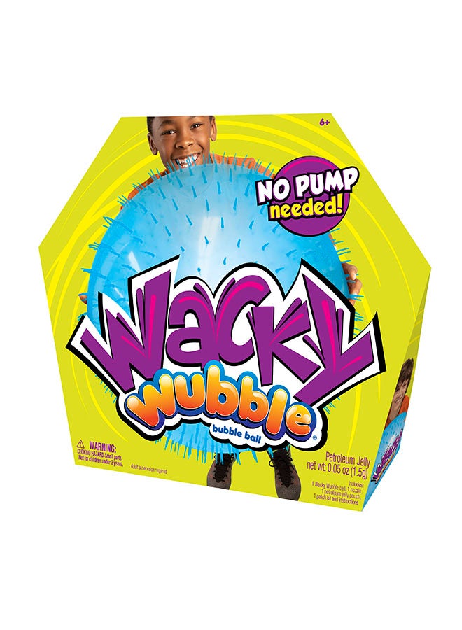 Wubble Bubble Wacky Inflatable Ball-Blue 30inch  - Image 1