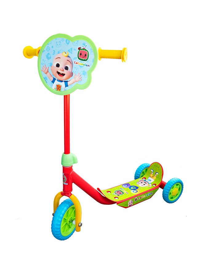 Cocomelon Deluxe Tri-Scooter Kids Toys 20cm - Image 1