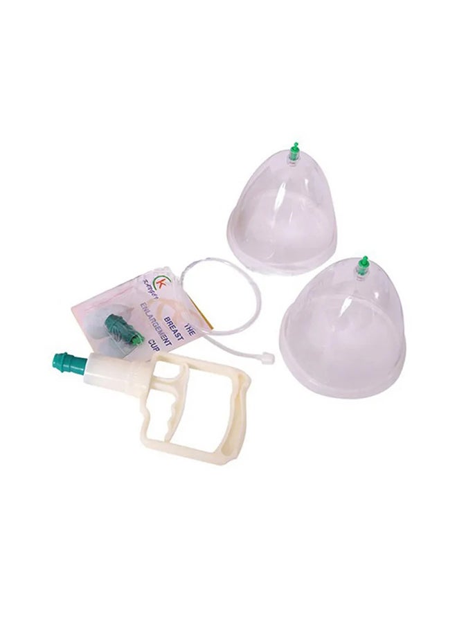 Generic Women Breast Pump Enlargement Cup With Manual Pump Set