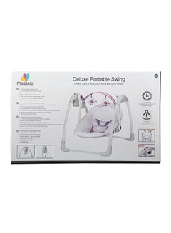 Mastela Deluxe Portable Baby Swing With The Five-point Seat Belt and Removable Arc, Toys  - Image 2