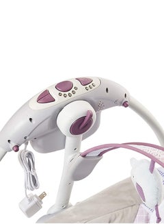 Mastela Deluxe Portable Baby Swing With The Five-point Seat Belt and Removable Arc, Toys  - Image 5
