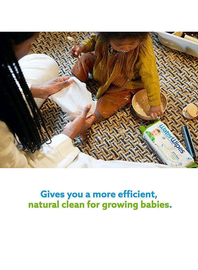 WaterWipes - Packs of 12 Soapberry Toddler Baby Water Wipes, Mild and hypoallergenic, 60 Wipes (720 Wipes) - Image 1