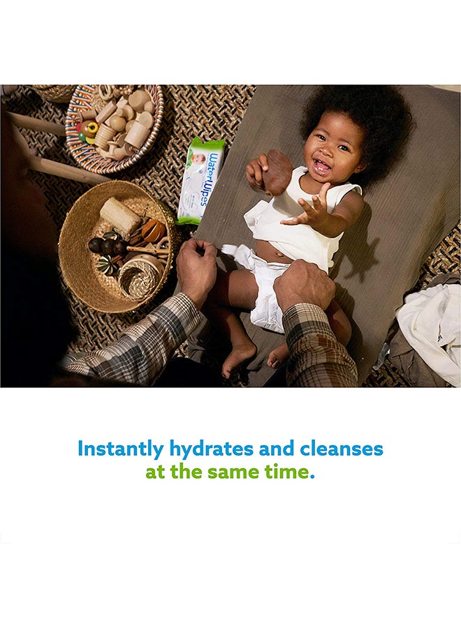 WaterWipes - Packs of 12 Soapberry Toddler Baby Water Wipes, Mild and hypoallergenic, 60 Wipes (720 Wipes) - Image 1