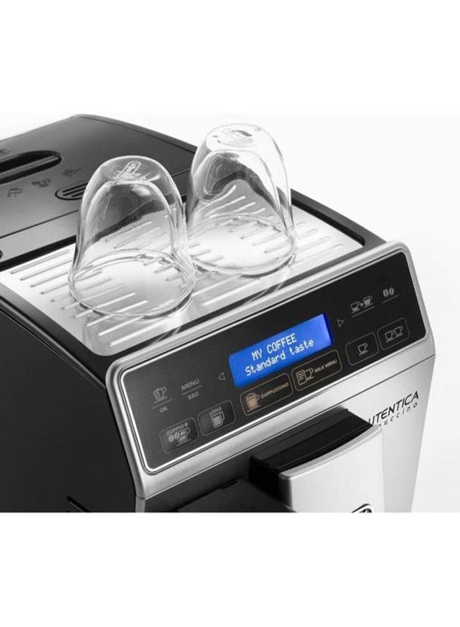 De'Longhi Autentica Cappuccino Bean-To-Cup Coffee Machine 1.4 L 1450.0 W ETAM 29.660.SB Silver/Black - Image 4