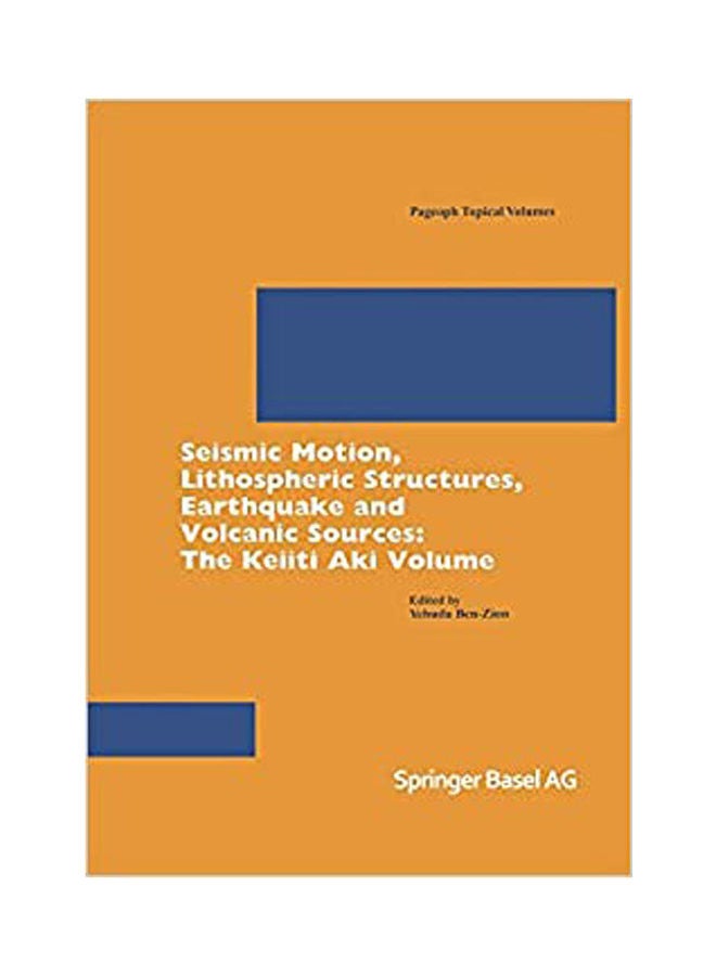 Seismic Motion Lithospheric Structures Earthquake And Volcanic Sources. Paperback English by Ben-zion - 2003 