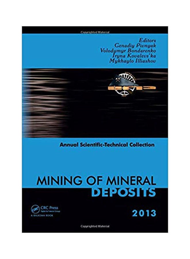 Mining Of Mineral Deposits Paperback English by Pivnyak/ Bondarenko - 2013