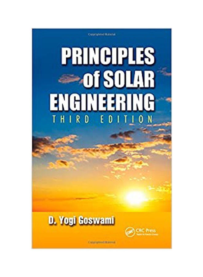 Principles Of Solar Engineering Paperback English by Yogi Goswam - 2015