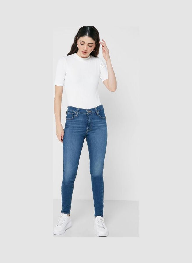 Levi's High Waist Jeans Blue - Image 4