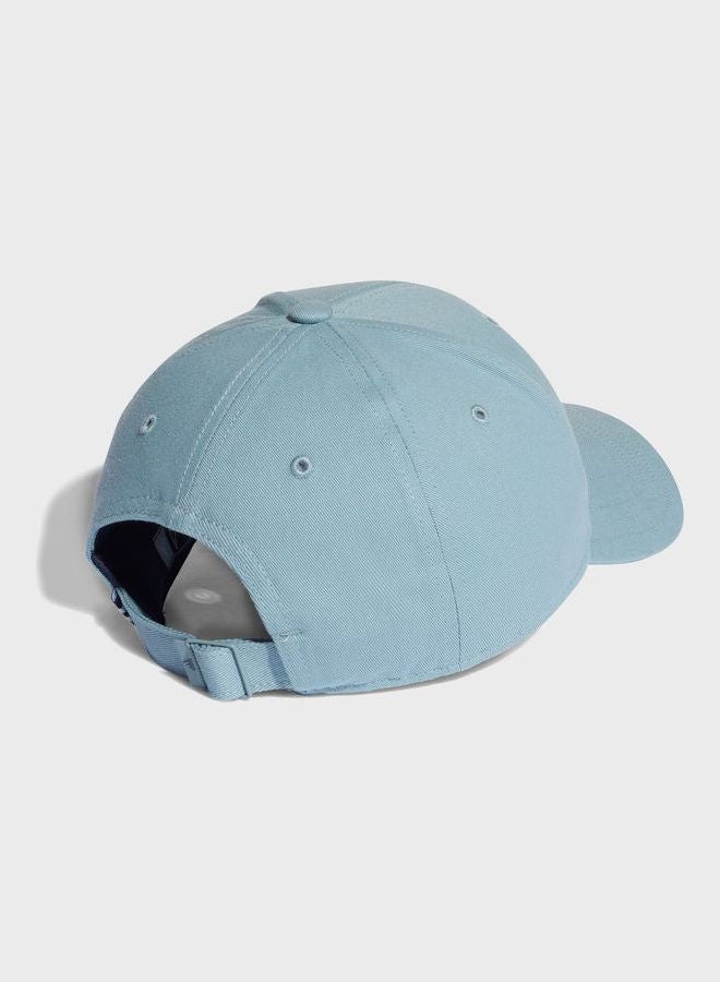 Adidas Logo Baseball Cap Blue - Image 2