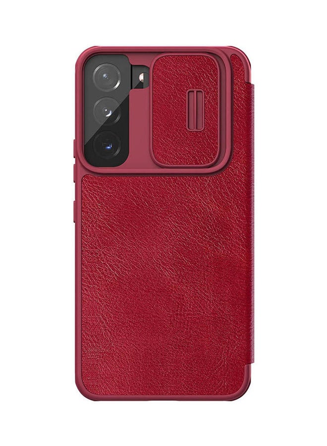 Nillkin Qin Pro Leather Flip Cover For Samsung Galaxy S22+ Red - Image 1