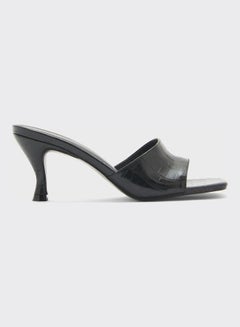FYOR One Strap Low Heel Sandals Black  - Image 1