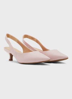 FYOR Ankle Strap Low Heel Sandals Beige  - Image 3