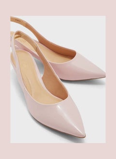 FYOR Ankle Strap Low Heel Sandals Beige  - Image 4