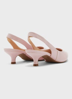 FYOR Ankle Strap Low Heel Sandals Beige  - Image 2