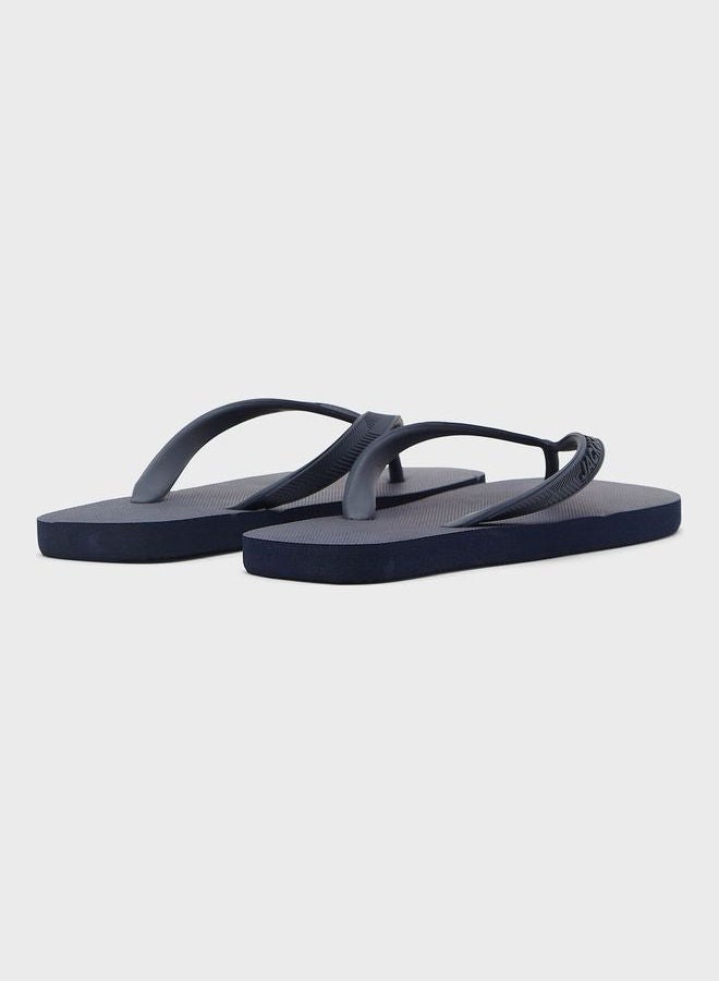 جاك اند جونز T Bar Flip Flops Blue - Image 3