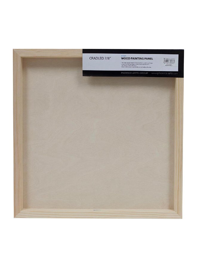 فينيكس Artists Wood Canvas Panel Board Square Beige - Image 2