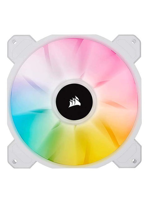 RGB LED Fan With Air Guide White