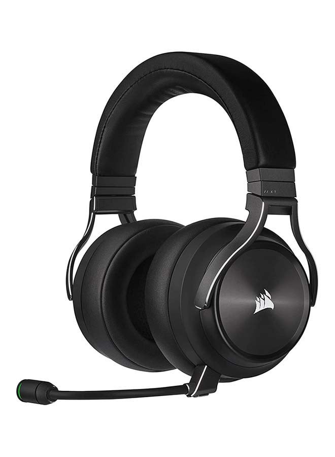 CORSAIR - CORSAIR VIRTUOSO RGB WIRELESS XT High-Fidelity Gaming Headset with Bluetooth and Spatial Audio - Works with Mac, PC, PS5, PS4, Xbox series X/S - Slate - Image 1