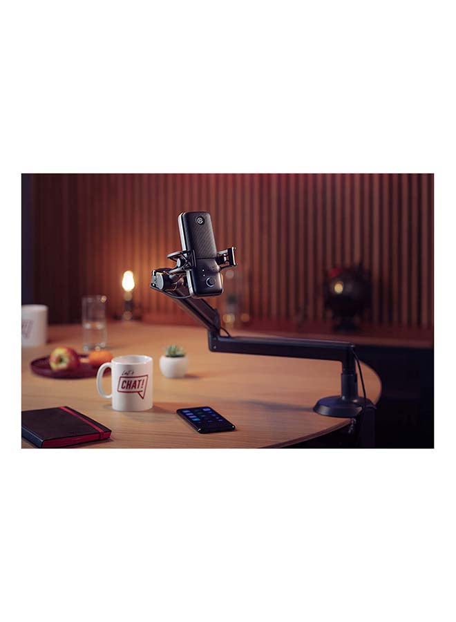 CORSAIR - Elgato Wave Shock Mount, Maximum isolation from vibration noise, steel chassis with reinforced elastic suspension, custom built for Elgato Wave microphones 10MAE9901 Black - Image 1