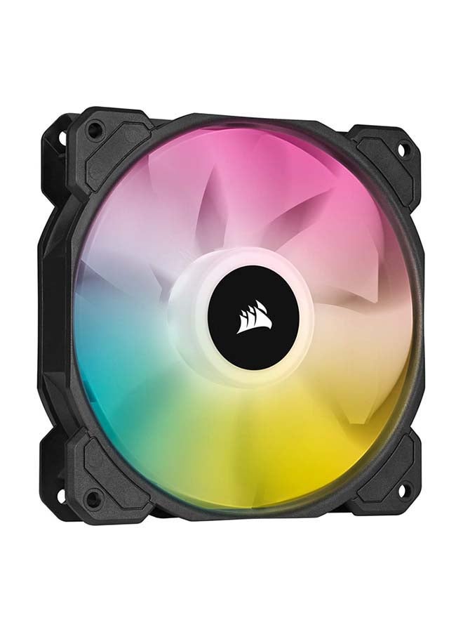 CORSAIR 120mm RGB LED Fan With AirGuide, Single Pack Black  - Image 1