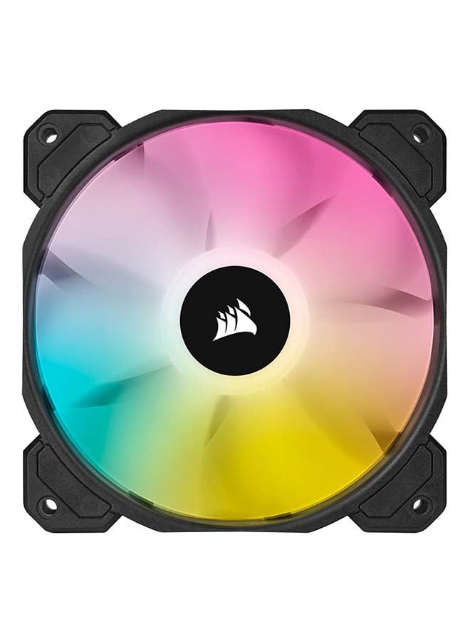 CORSAIR 120mm RGB LED Fan With AirGuide, Single Pack Black  - Image 2