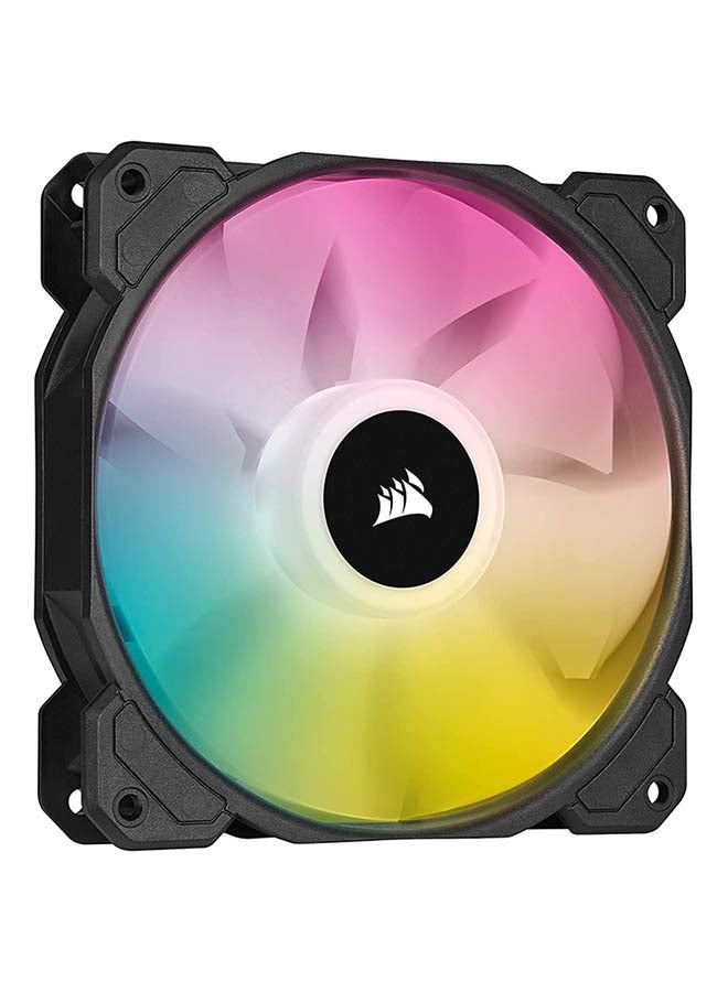CORSAIR 120mm RGB LED Fan With AirGuide, Single Pack Black  - Image 4