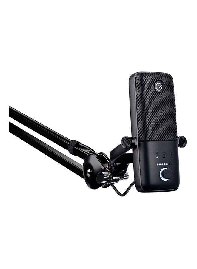 CORSAIR - Elgato Wave:3, Premium USB Condenser Microphone and Digital Mixing Solution, Anti-Clipping Technology, Capacitive Mute, Streaming and Podcasting - Image 1