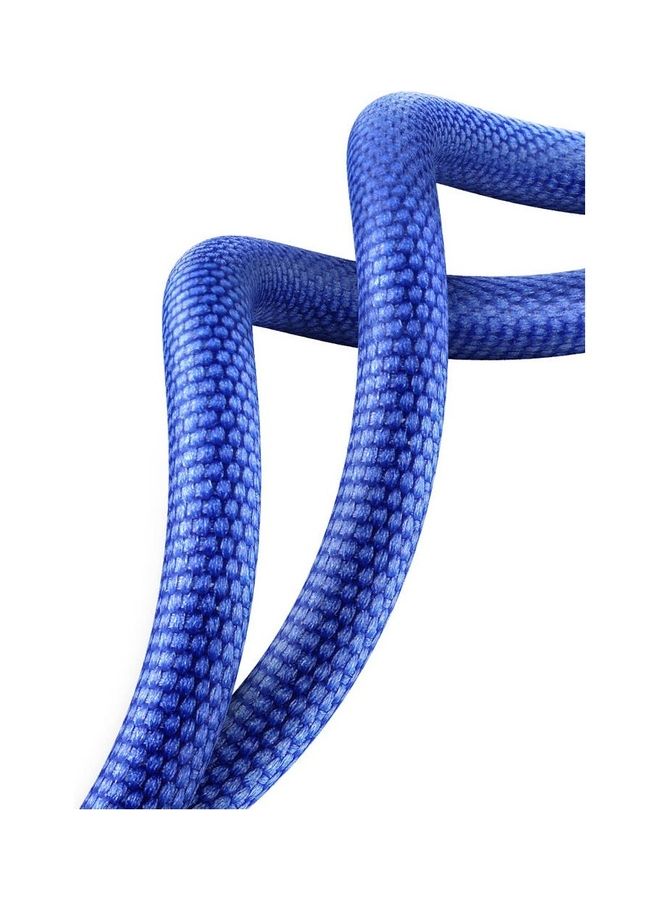 Baseus 100W USB-A to USB-C Cable Fast Charge, Aluminum Alloy Casing Nylon Braided Type-C Cable for Pad Air/iPad Pro, Samsung Galaxy S21/S10/S9/Plus, Huawei, Xiaomi and Many More (1.2M) Blue  - Image 3