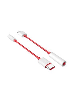 OnePlus Type-C to 3.5mm Adapter Red/White  - Image 3