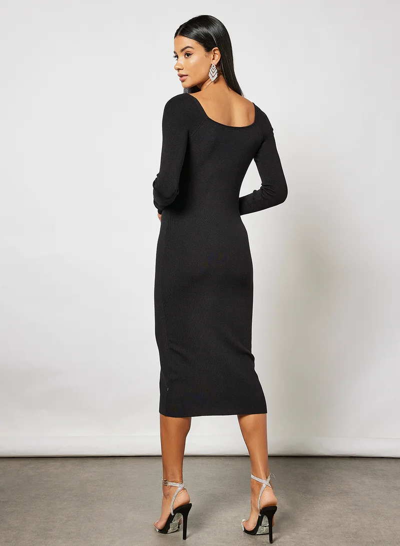 4th & Reckless Long Sleeve Midi Dress