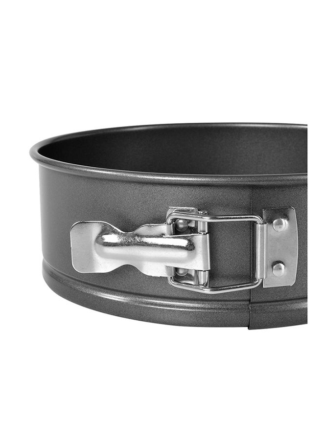 فيسمان صينية سبرينغفورم مستديرة الشكل من الفولاذ الكربوني مع صينية غير لاصقة لخبز الكيك وجزء سفلي قابل للفصل أسود 24x6.8سم - Image 5