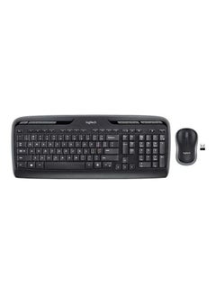 Logitech MK330 Wireless Keyboard And Mouse Combo For Window Black 