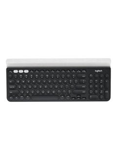 Logitech Keyboard Multi Device Wireless Normal English Black/White  - Image 1