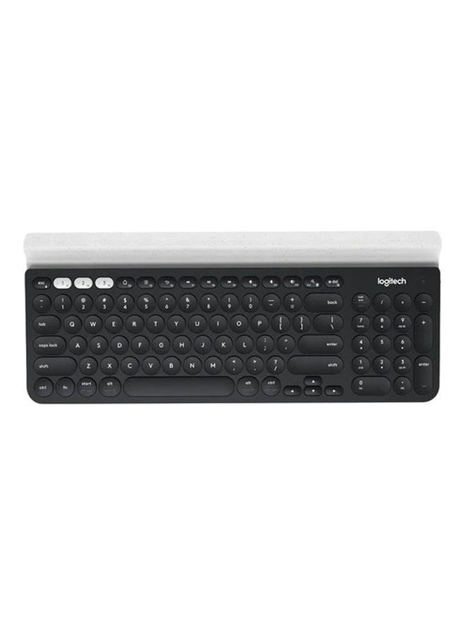 Logitech Keyboard Multi Device Wireless Normal English Black/White  - Image 1